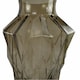 image 4 of 30cm Brown Geometric Glass Vase | Brown | 30