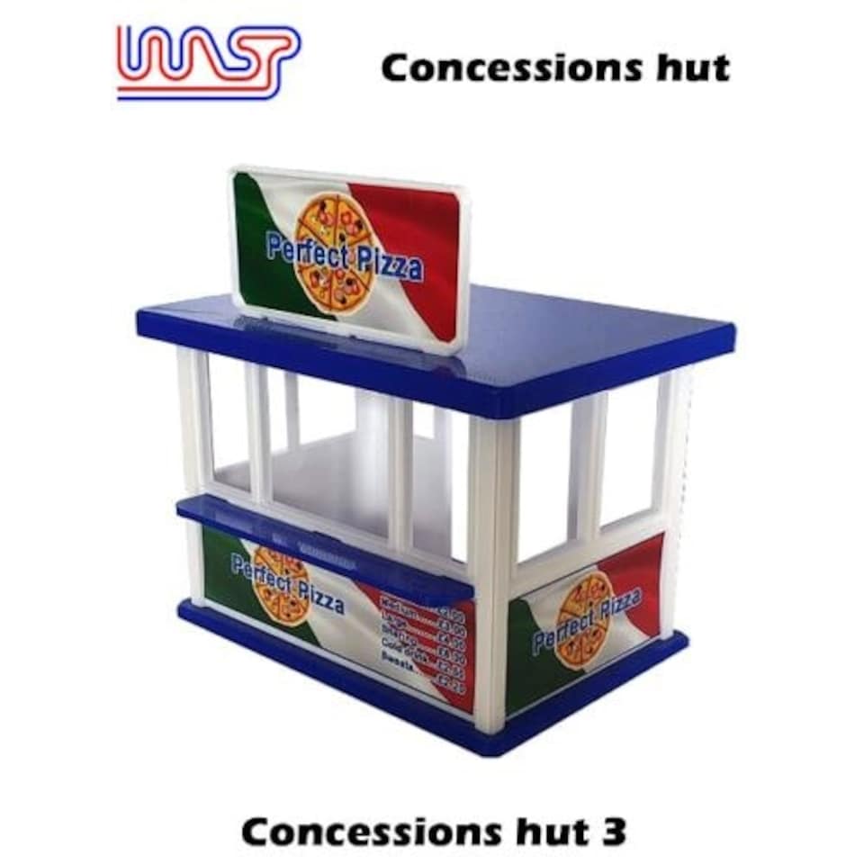 image 1 of Slot Car Scenery Track Side Concessions Hut No3 New 1:32 Scale WASP