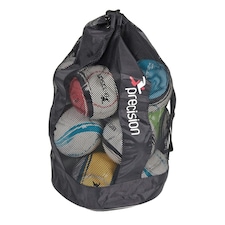 Precision 12 Ball Football Bag - Black - One Size