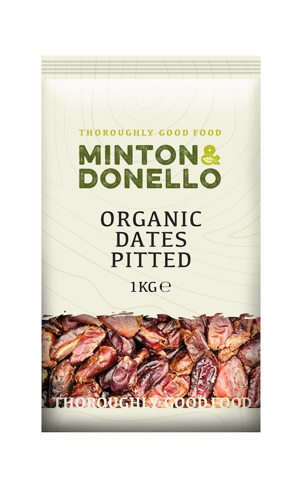 image 1 of Minton & Donello Organic Pitted Dates 6 x 1Kg