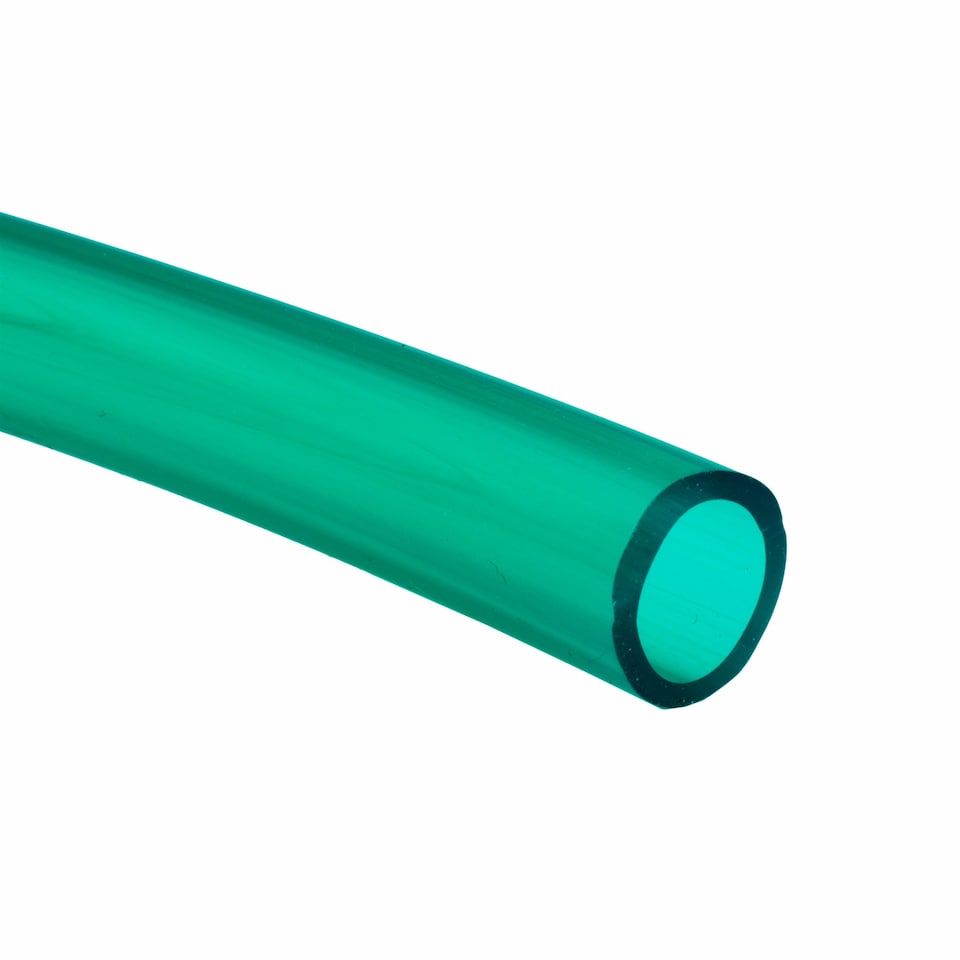 image 1 of Pisces 12.5mm (0.5" inch) Green PVC Pond Hose  - 10 Metre- Flexible Garden Hose Tubing