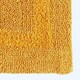 image 2 of Homescapes Luxury Reversible Extra Large Bath Mat - Mustard Yellow Yellow