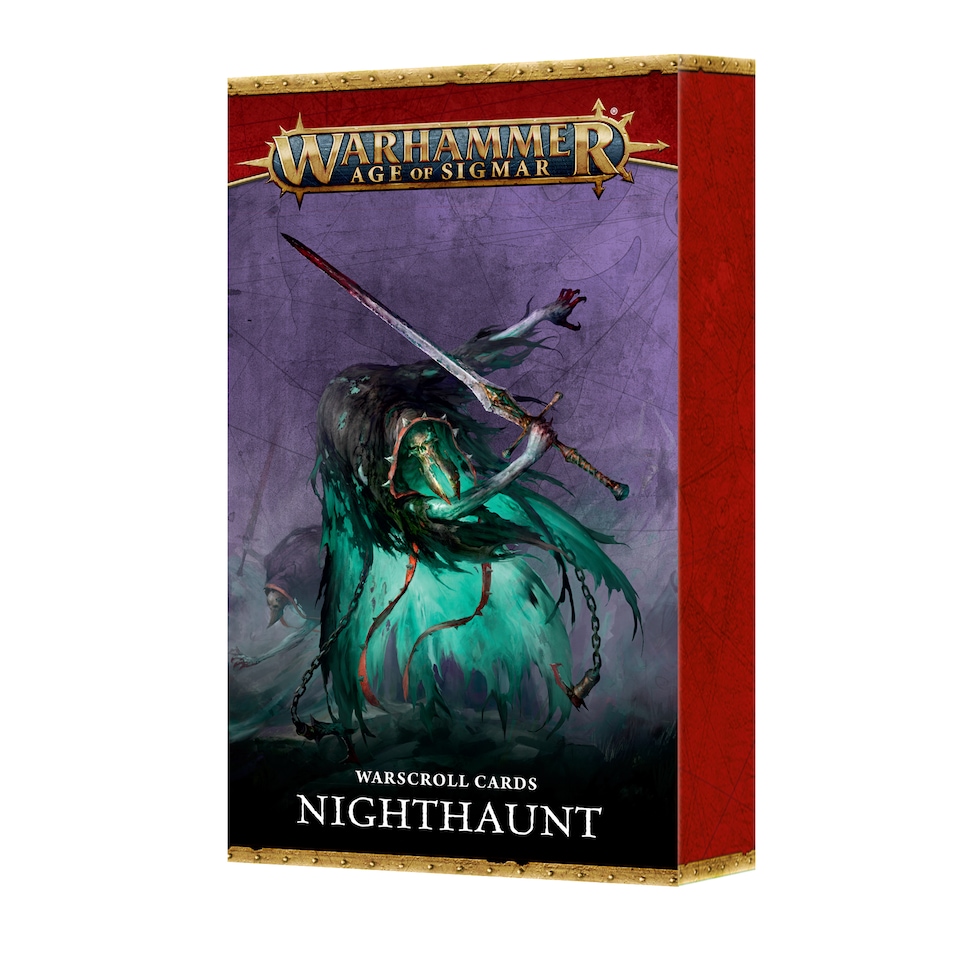 Warscroll Cards Nighthaunt Warhammer Age of Sigmar