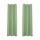 image 1 of Olive Eyelet Curtains - Thermal Blackout Curtains  - 66 x 84 Inch Drop - 2 Panel