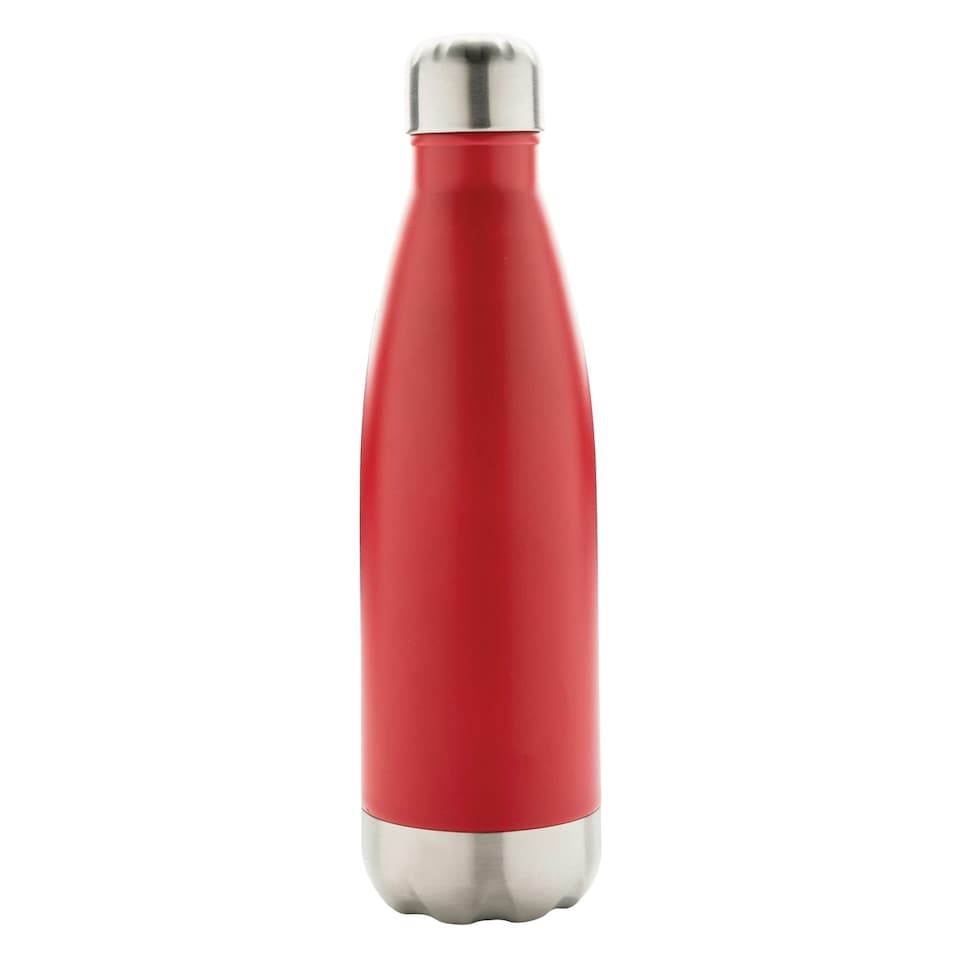 image 1 of XD Collection Stainless Steel 500ml Bottle - Red - One Size | Red | One Size