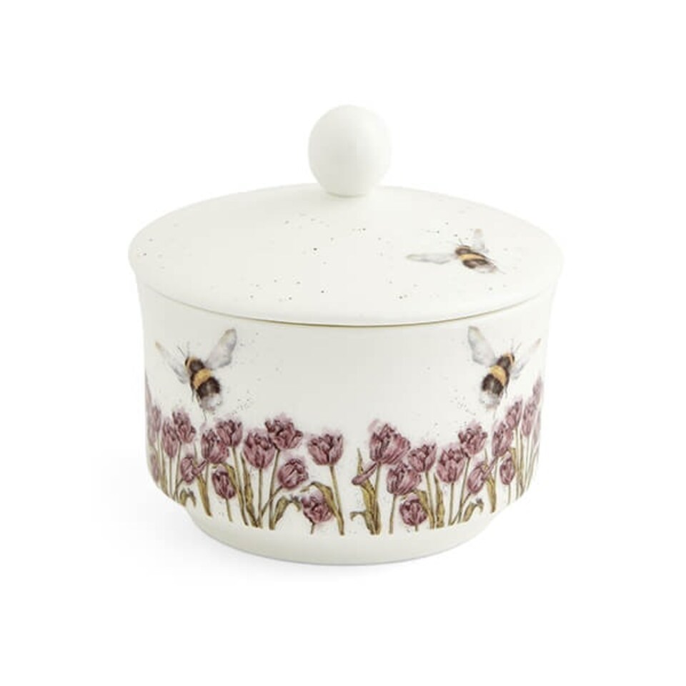 image 1 of Wrendale Designs 'Flight Of The Bumble' Bee Covered Sugar Pot