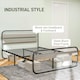 image 8 of HOMCOM 5ft Metal Platform King Size Bed Frame with Under Bed Storage