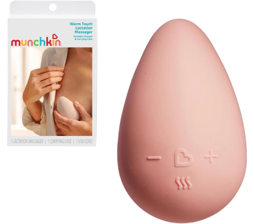 image 1 of Breast Relief Lactation Massager Munchkin Warm Touch Breastfeeding Aid