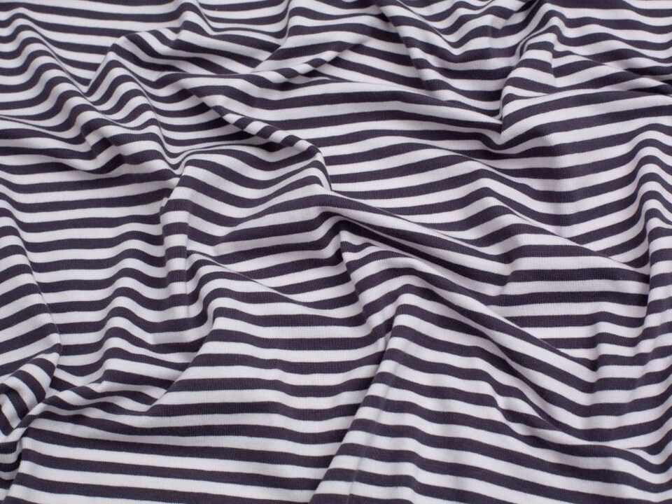 Minerva Core Range Grey Cotton Jersey Stretch Knit Fabric for Dressmaking, 150cm / 59" Wide - per metre