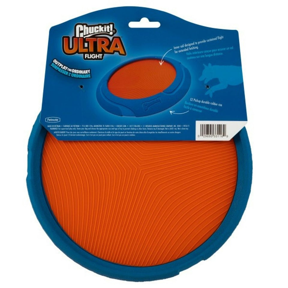 image 1 of Chuckit! Ultra Flight Rubber Fetch Toy For Dogs