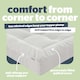 image 6 of Silentnight Anti-Allergy Ultimate Mattress Topper 1200, 12cm Deep