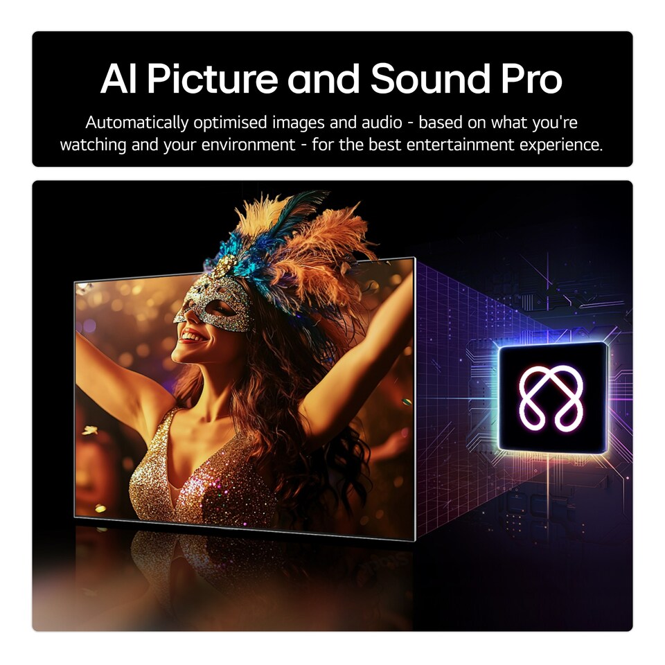 image 1 of LG OLED65G54LW.AEK TV 165.1 cm (65") 4K Ultra HD Smart TV Wi-Fi - Metallic