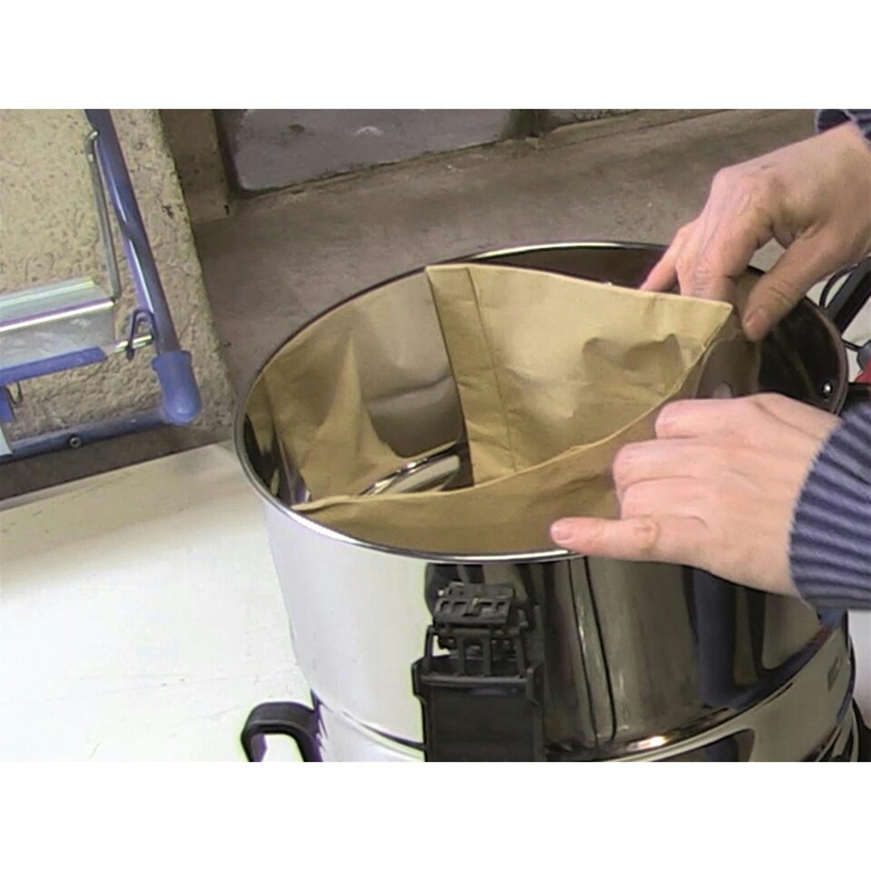 image 1 of Einhell 30 Litre Dust Bags Pack Of 5 - Multi Colour - One Size