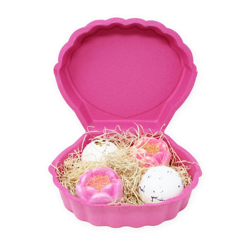 image 1 of Bomb Cosmetics Raw Shell Bath Bomb Gift Set