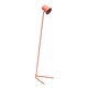 image 1 of ValueLights Lark Coral Peach Metal Task Slimline Floor Lamp