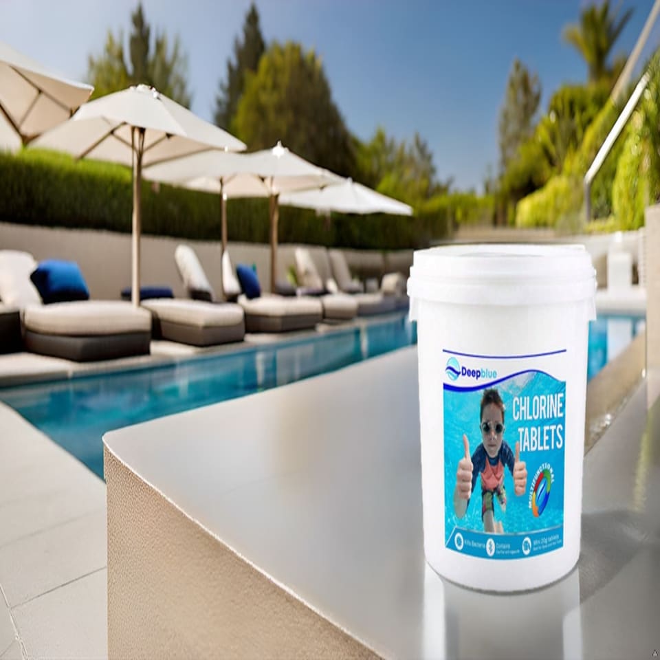 image 1 of Deep Blue Pro - Multifunctional Mini 20g Chlorine Tablets 2kg Long lasting stabilised clarifier algae inhibitor