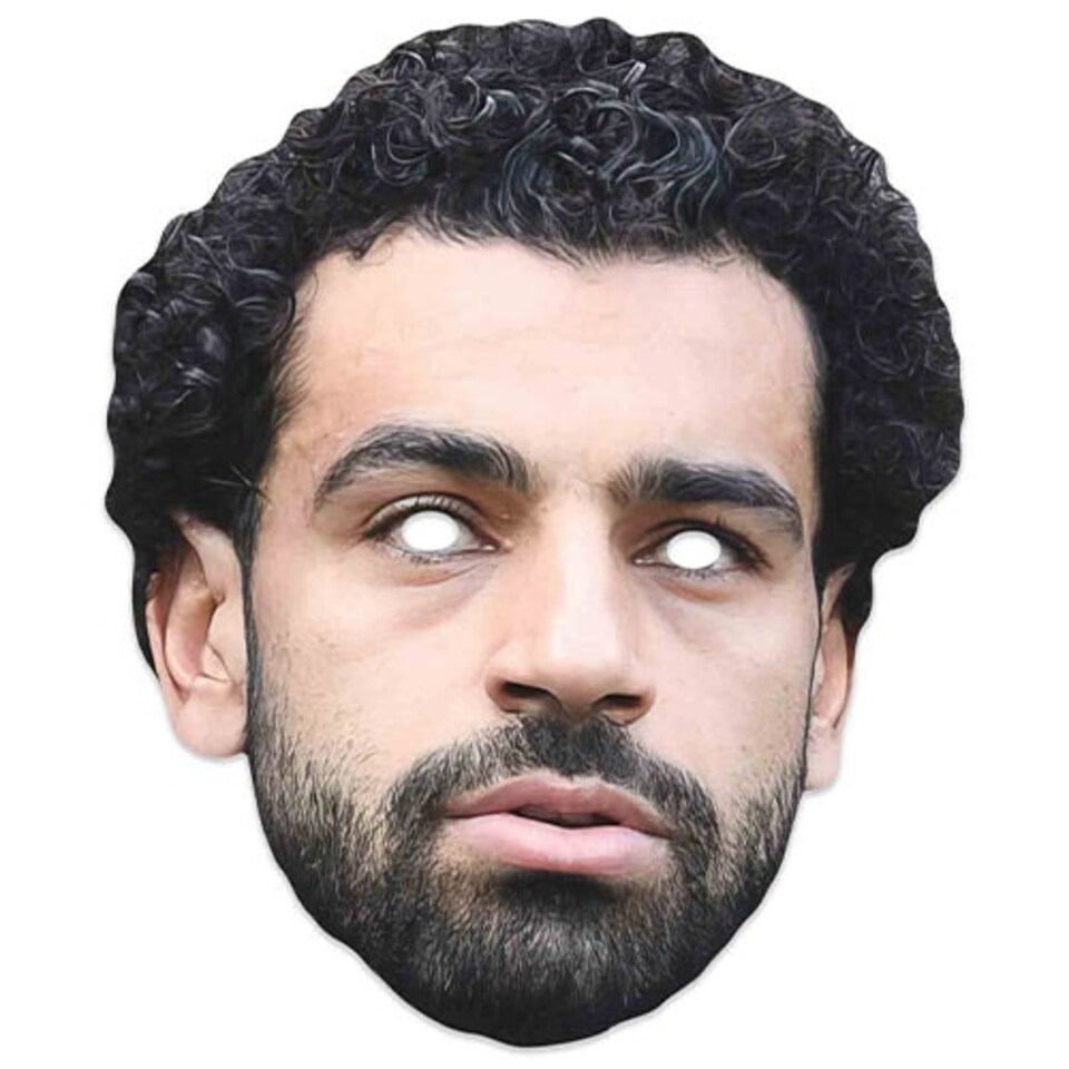 Mohamed Salah Cardboard Face Mask