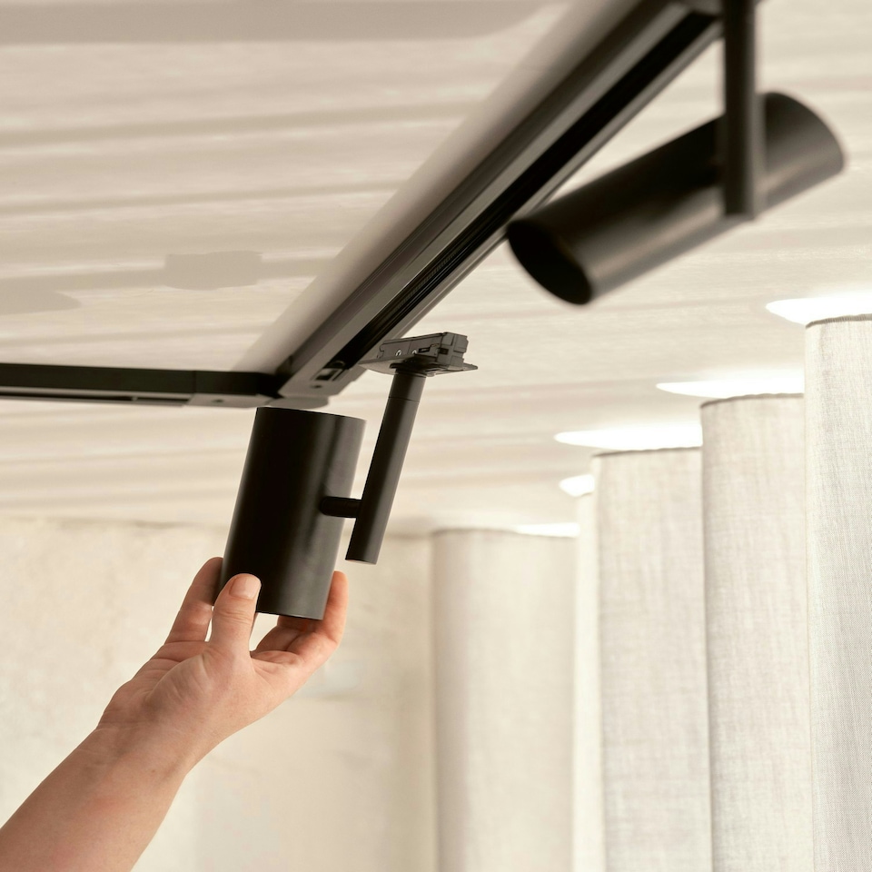 image 1 of Jerome Link Spot | Track Light | Black Black | Black