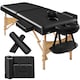 image 1 of Massage Table Set Suman - 2-zone, 7.5 cm padding, including bolsters, bag, head and armrests | Black | black | 1