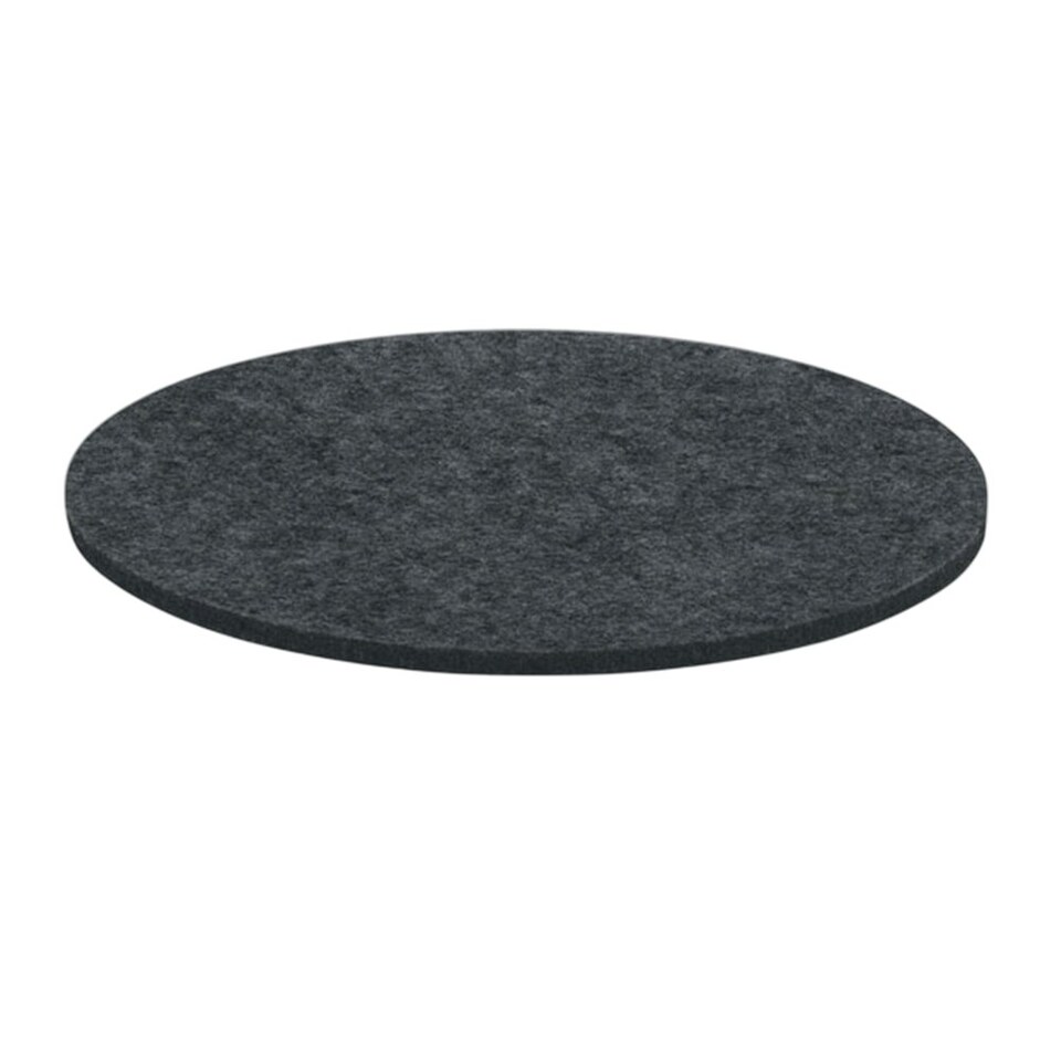 image 1 of MidOcean Feltster RPET Felt Round Coaster - Stone Grey - One Size