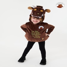 Officially Licensed Gruffalo Tabard Unisex Kids Costume - World Book Day, Dress-Up, and Role Play - Ages 3-8 | Brown | Brown | 6-8 years