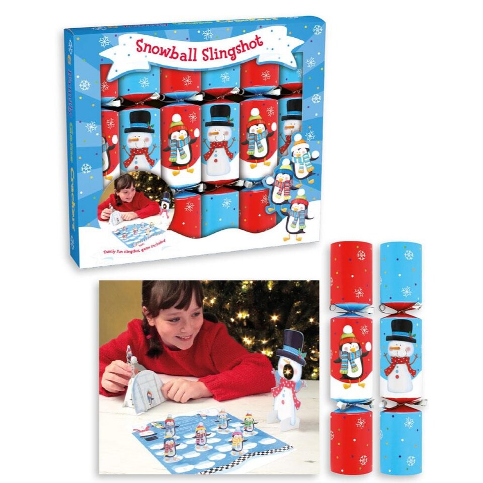 Speak to sam Pack of 6 8" Merry Berry Design Luxury Christmas Crackers anker xahgs603