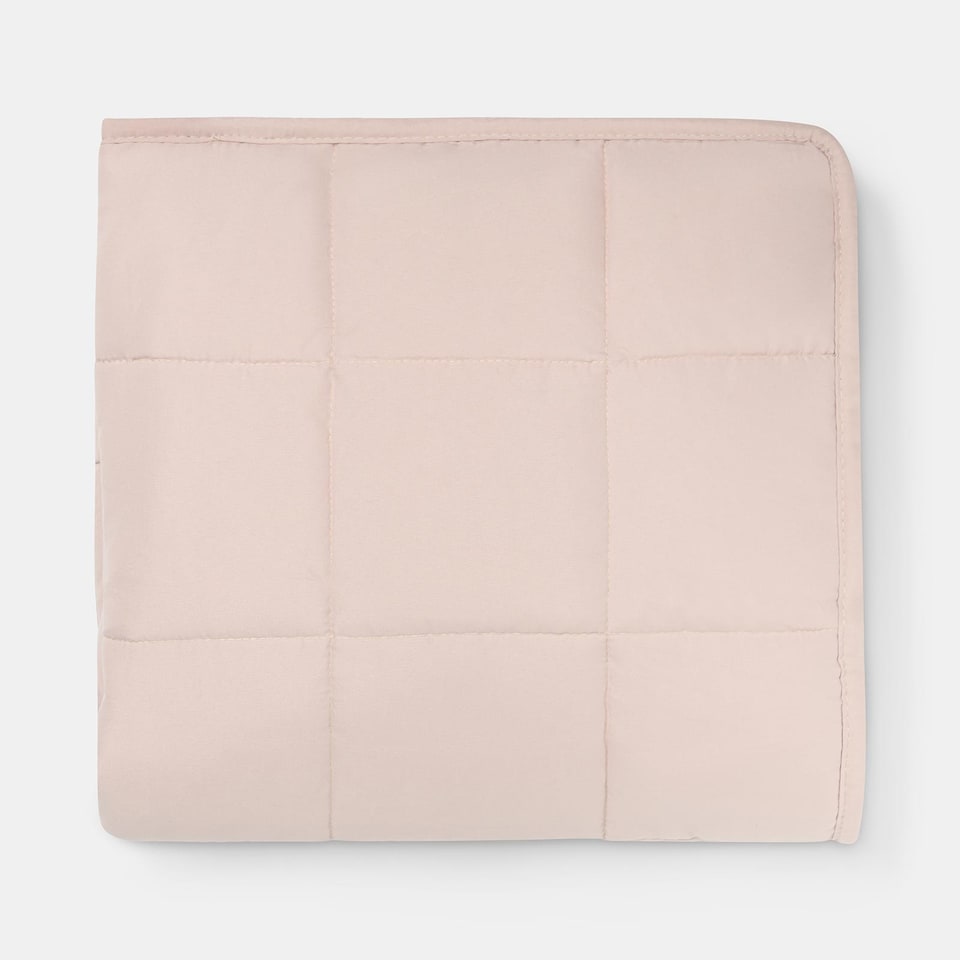 image 1 of OHS Sensory Sleep Therapy 4kg Weighted Blanket 125 x 150cm | Brown | Natural