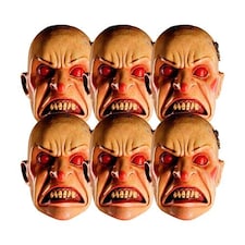 Smiler Doctor Who Cardboard Face Masks - Pack of 6
