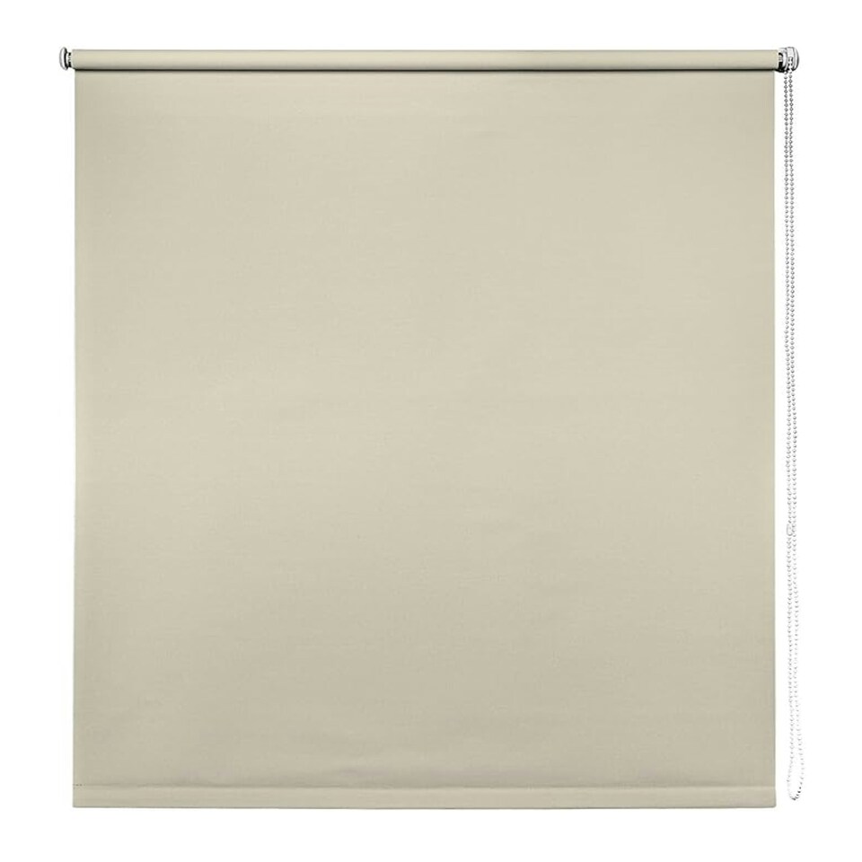 image 1 of 80cm Natural Trimmable Thermal Blackout Roller Blinds Grey | Grey