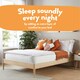 image 3 of Slumberdown Sleep Soundly Climate Control Mattress Topper, Single