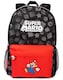 image 2 of Nintendo Super Mario Backpack For Boys & Girls | Kids Toad Mushroom Black School Rucksack 16 Inch | Gamer Bag With Adjustable Straps One Size | Black | Black