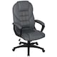 image 1 of HOMCOM Executive Office Chair with High Back, Computer Chair, Charcoal Grey Grey | Black