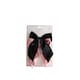 image 3 of Danielle Creations Large Bow Barette Clips Pink / Black Set | Black | Pink | 2