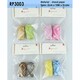 image 3 of Pack of 2 Two Colours Paper Rope Reels 2cm x 10m Multi