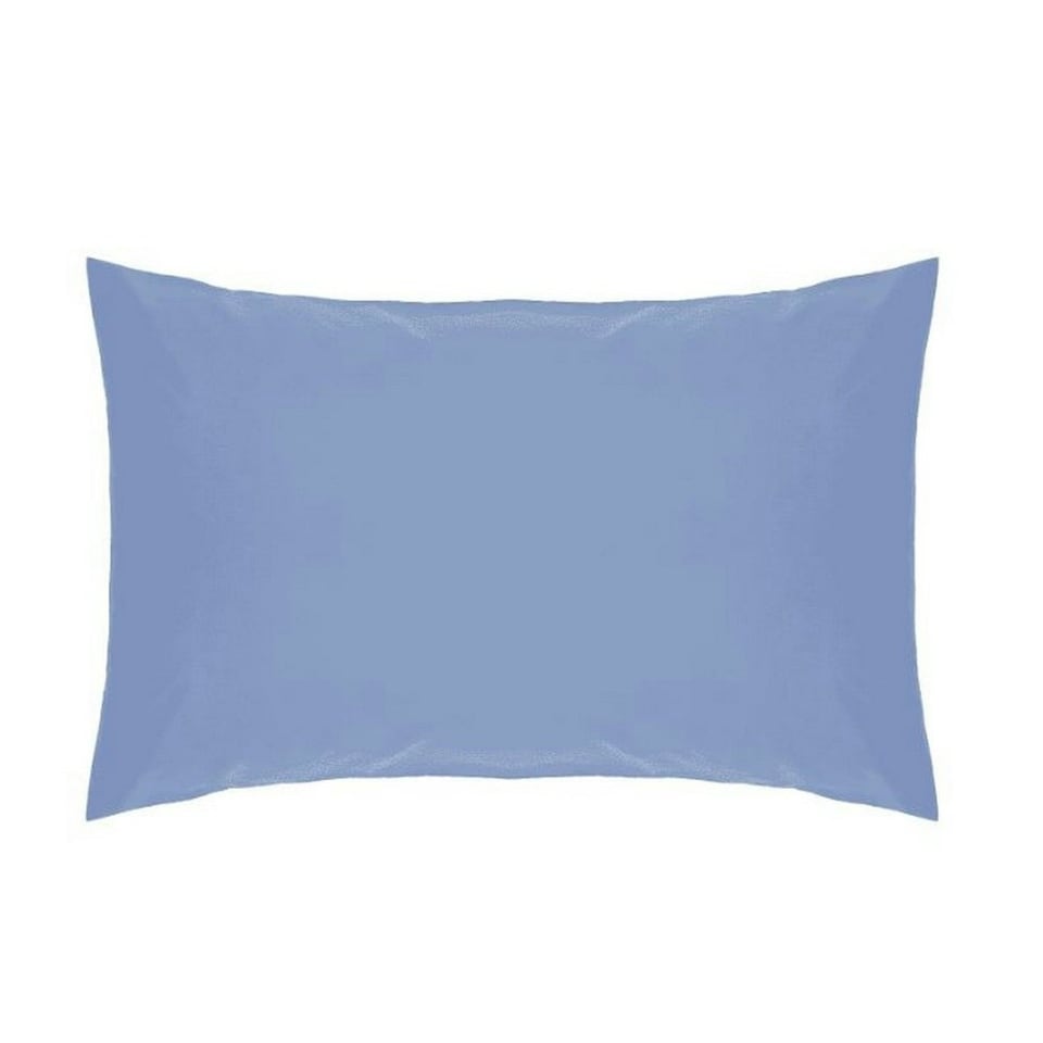 Belledorm Easycare Percale Housewife Pillowcase - Sky Blue - One Size