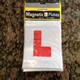 image 3 of Magnetic L Plates by Car Pride