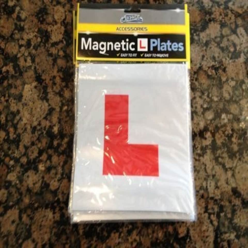 image 1 of Magnetic L Plates by Car Pride