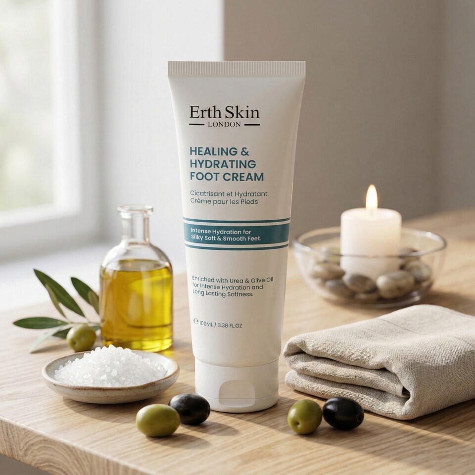 image 1 of Erth Skin London Healing & Hydrating Foot Cream 100ml