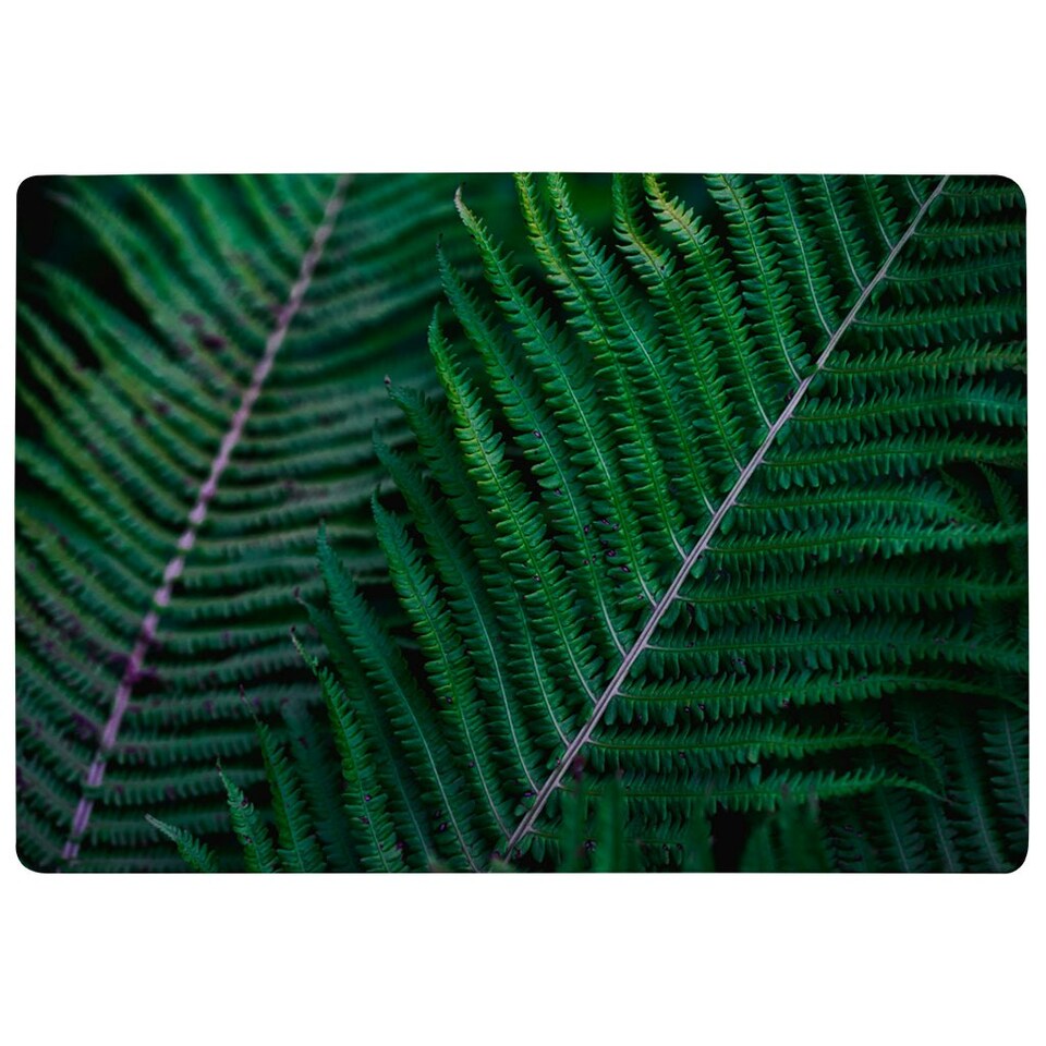 image 1 of green leaves, abstract flora texture (Rug) Green | L