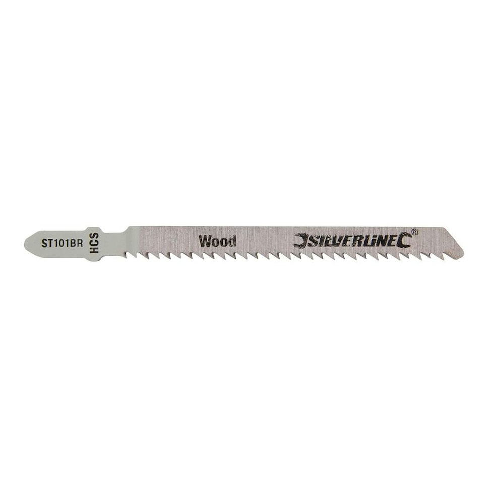 Silverline - Jigsaw Blades for Wood 5pk - ST101BR