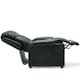 image 4 of Studio Bonded Leather Recliner w Drink Holders Sofa Chair (Black)
