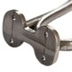 image 3 of Hammer & Tongs Flat Top Ball End Hat & Coat Hook - W35mm x H85mm - Raw