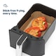image 5 of 100 Disposable Air Fryer Liners Rectangular