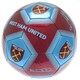 image 1 of West Ham United FC Signature Football - Claret Red/Sky Blue - 5