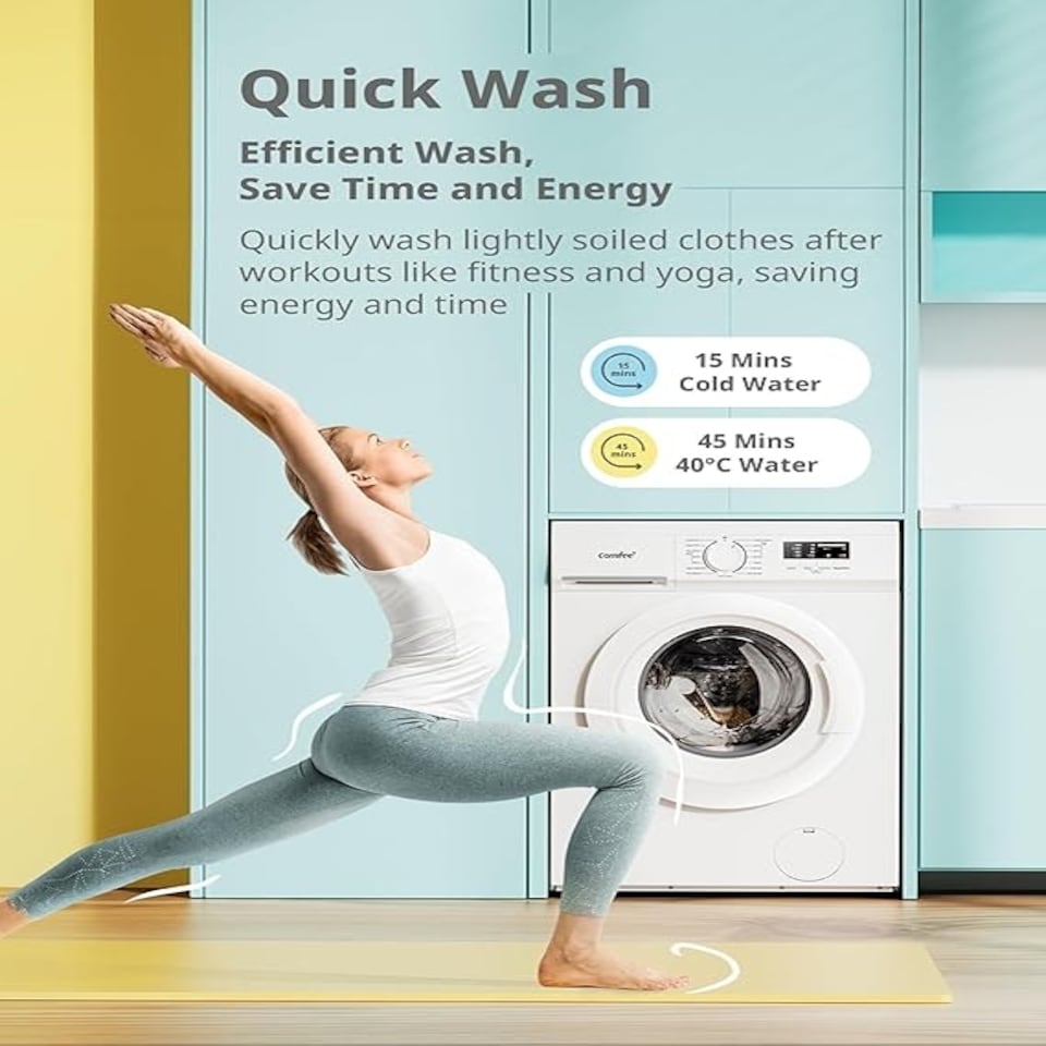image 1 of Comfee Freestanding Washing Machine 6KG Load - White