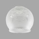 image 3 of ValueLights 3 Pack Decoratively Etched Pattern Frosted White Glass Replacement Shades