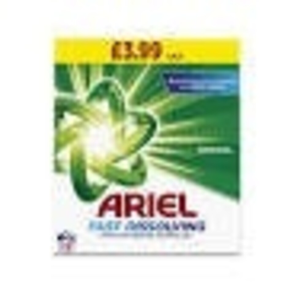 Ariel Washing Powder 650g, 10 Washes (Pack of 6)