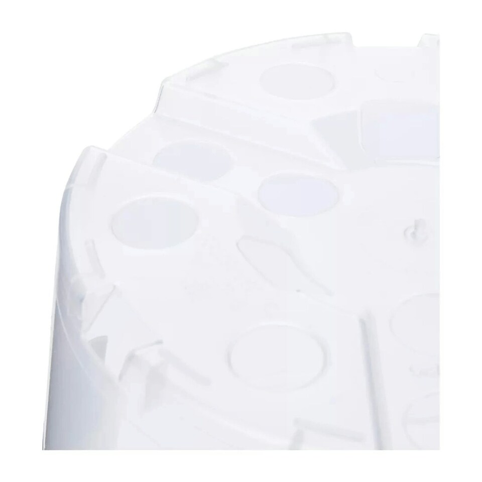image 1 of Clear Orchid Pot, 21cm - Clear Plant Pots for Orchids N/A