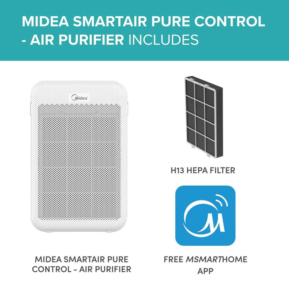 image 1 of Midea SmartAir Pure Control - Air Purifier