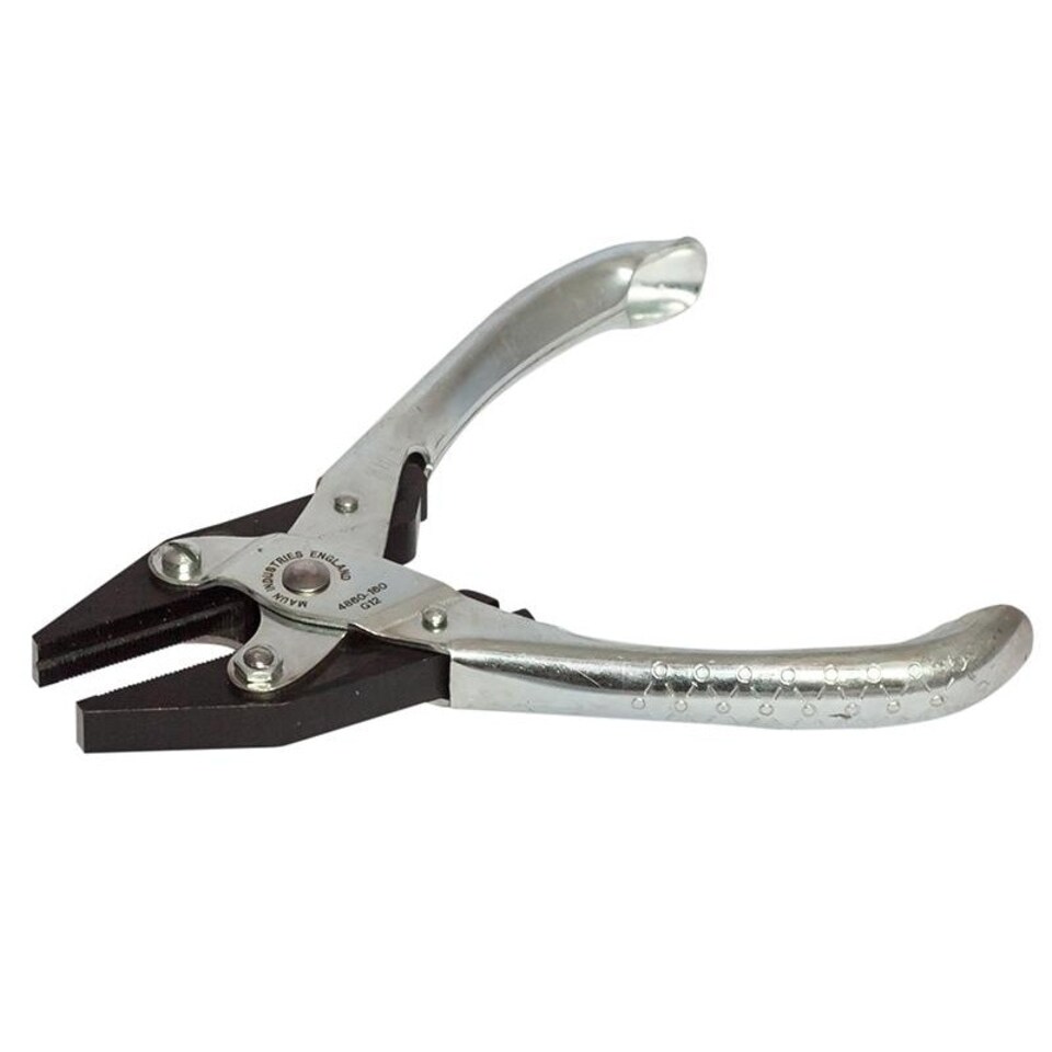 image 1 of Maun Flat Nose Pliers, Serrated Jaws 160mm - Multi Colour - One Size